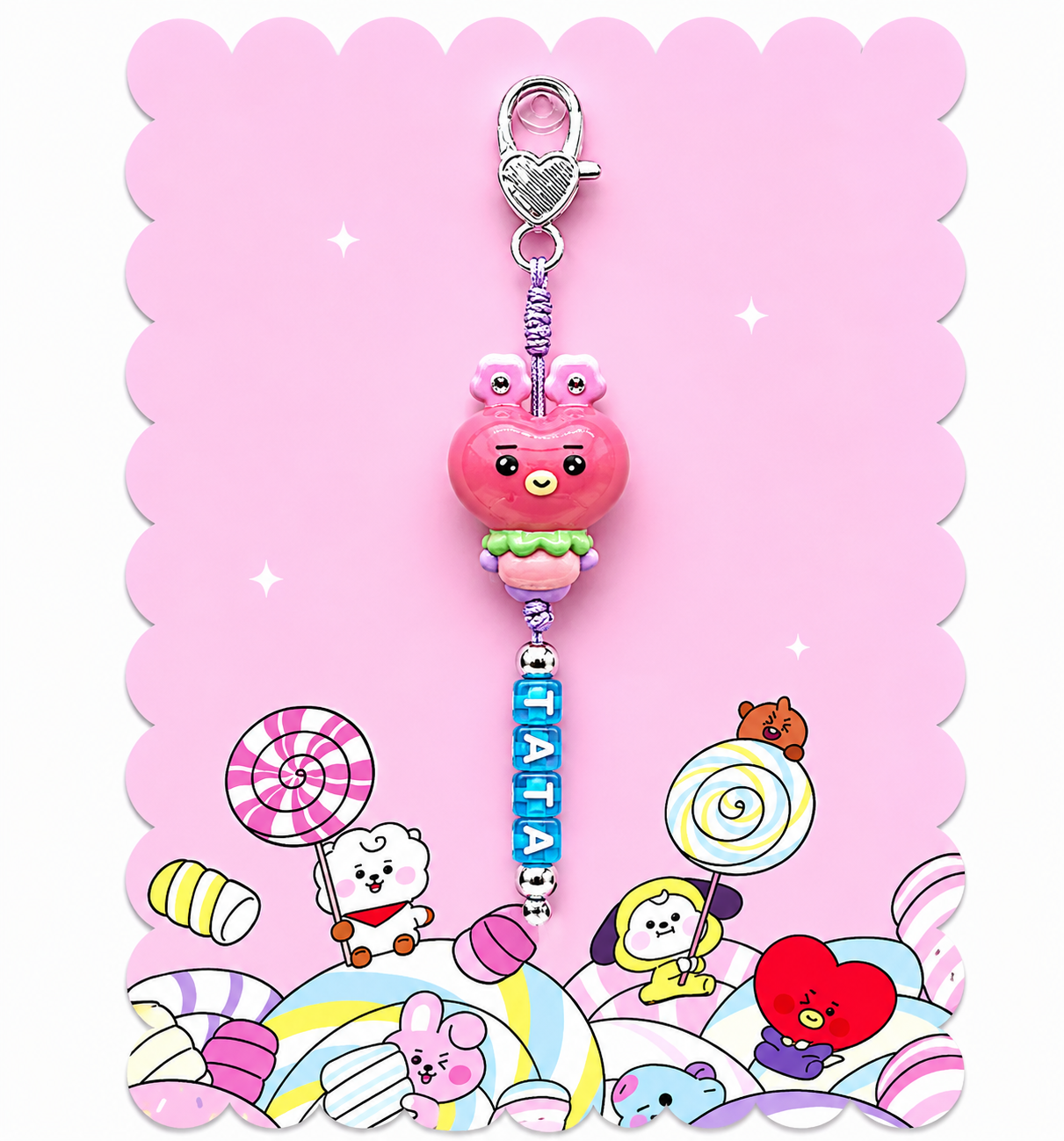 BT 21 Phone Charm