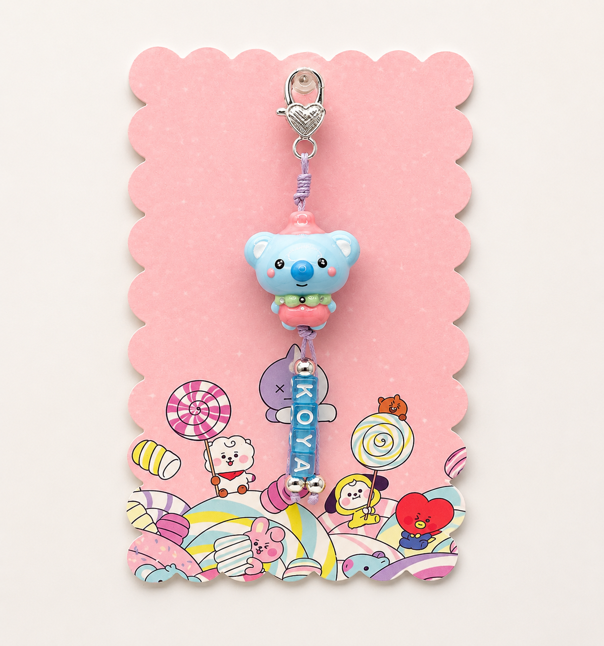 BT 21 Phone Charm