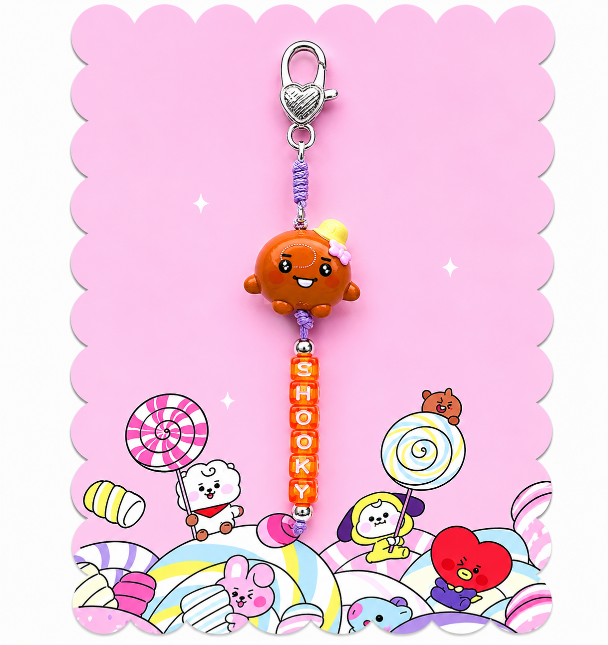 BT 21 Phone Charm