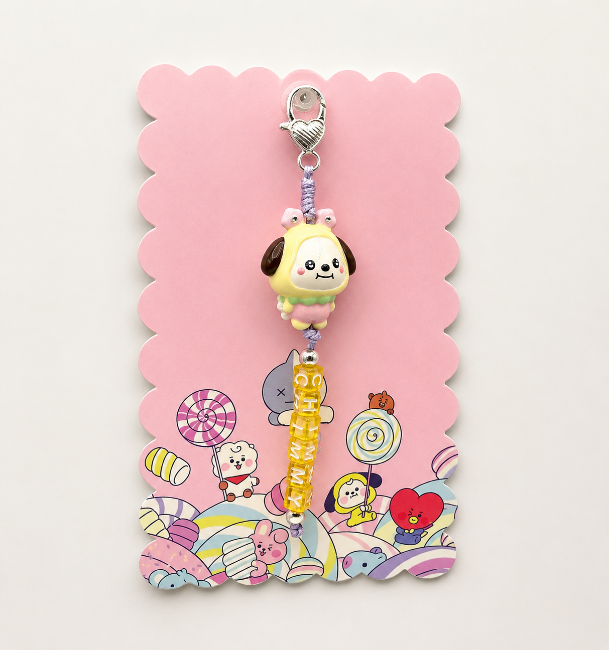 BT 21 Phone Charm