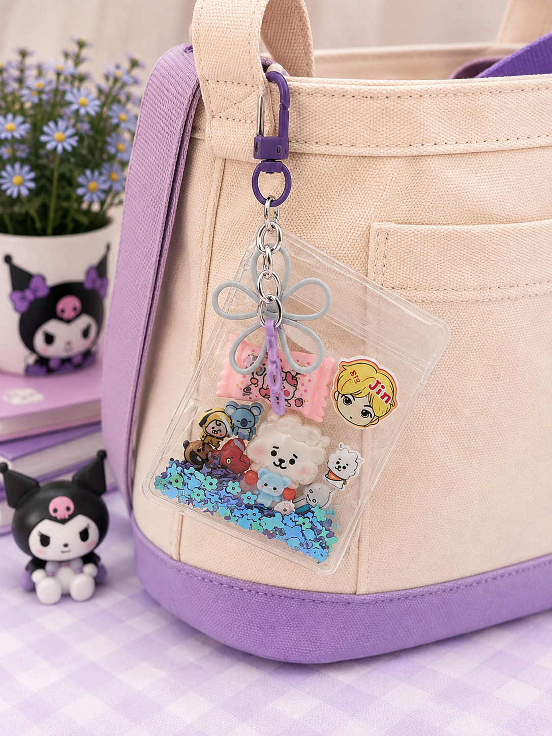 BTS shaker Keychain