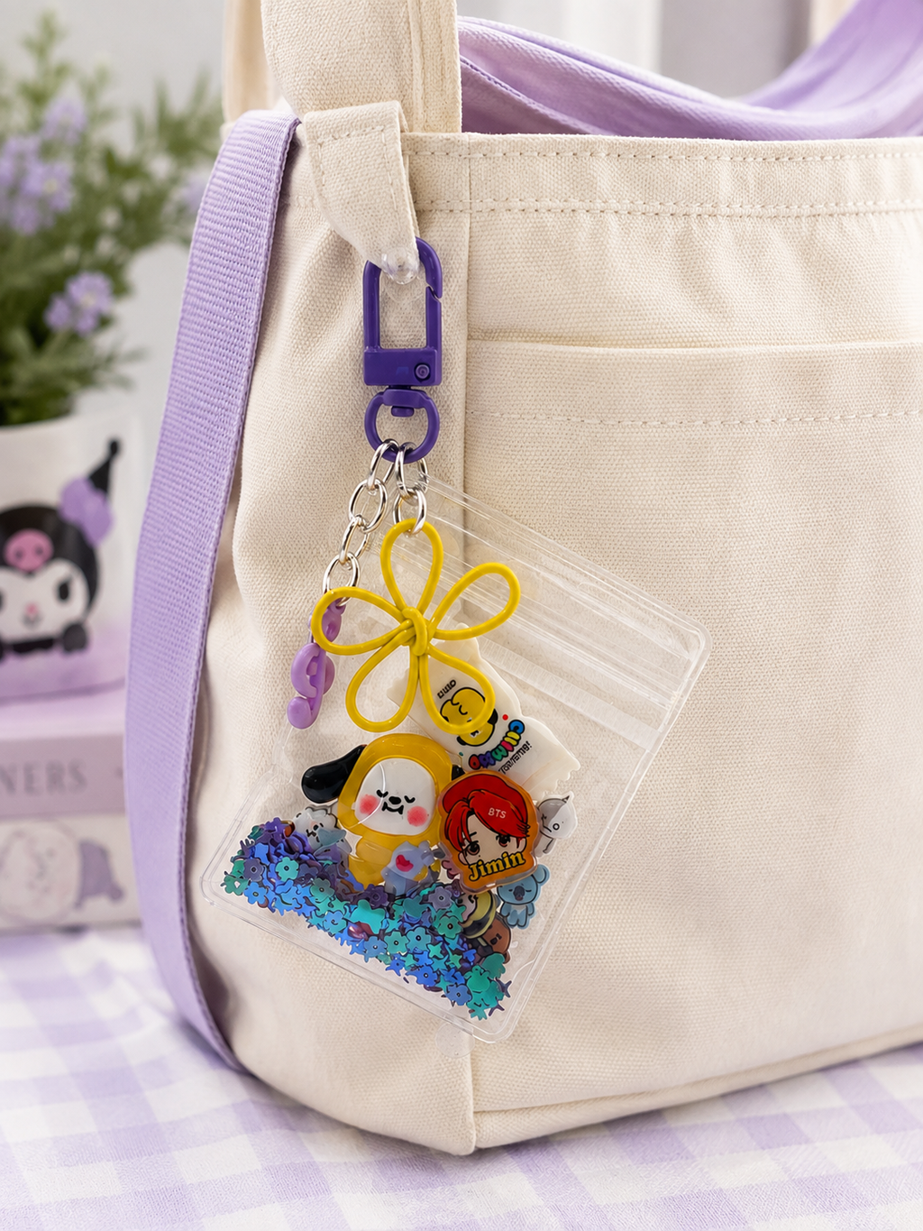 BTS shaker Keychain