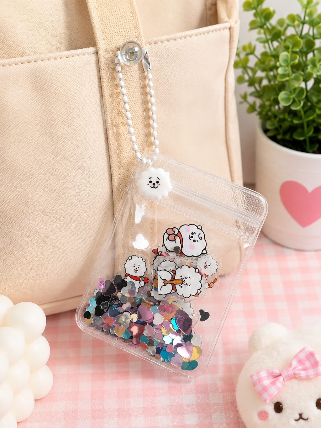 BT-21 Shaker Keychain Collection  ✨