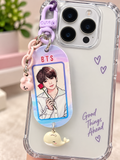 BTS phone keychain